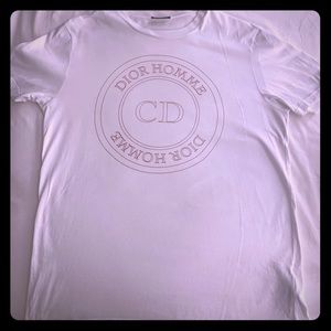 Dior Homme logo t shirt